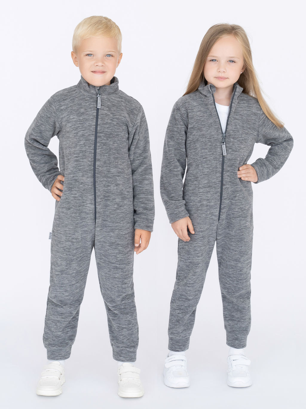 Комбинезон детский серый
