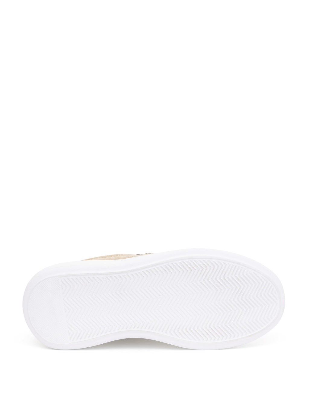 Bej Deri Sneaker