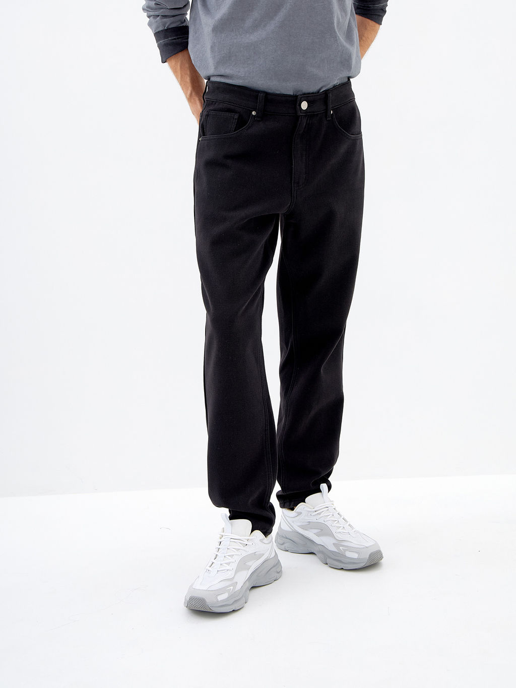 Утепленные Мужские джинсы TAPER-SLIM - Mossmore фото 3