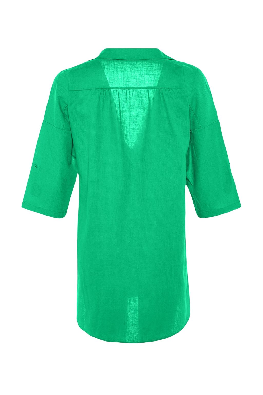 Ac?k Yesil Dokuma Plaj Mini Elbise TBESS21EL3979