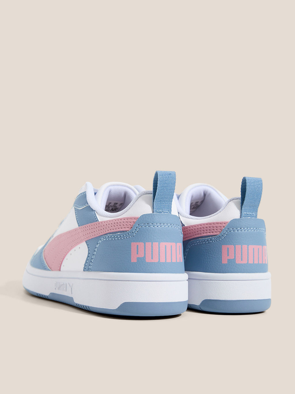 Детские кеды PUMA Puma Rebound V6 Lo Jr Артикул 4587285, голубой