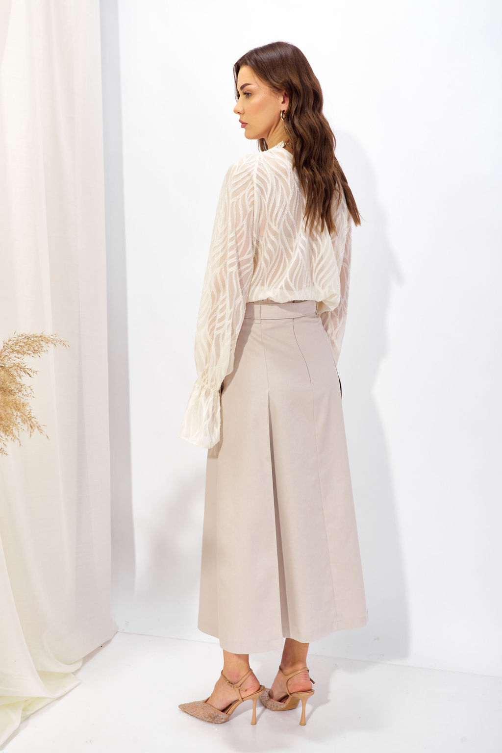 Юбка 4363 (песок) - Lyushe фото 8