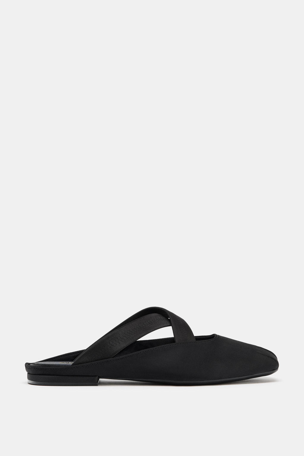 SLINGBACK BALLET FLATS WITH CROSSED ELASTIC STRAPS - Zara фото 6