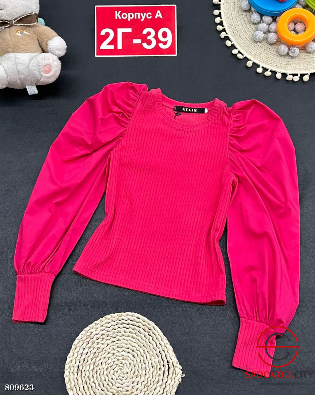 кофта для девочка с объемными рукавами - Bruno фото 18