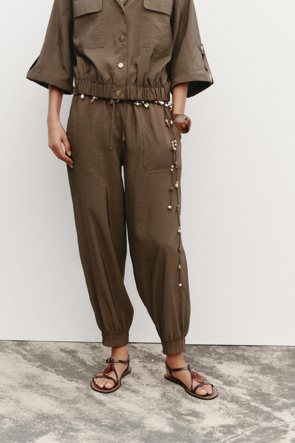 CUFFED HEM TROUSERS - Zara фото 11