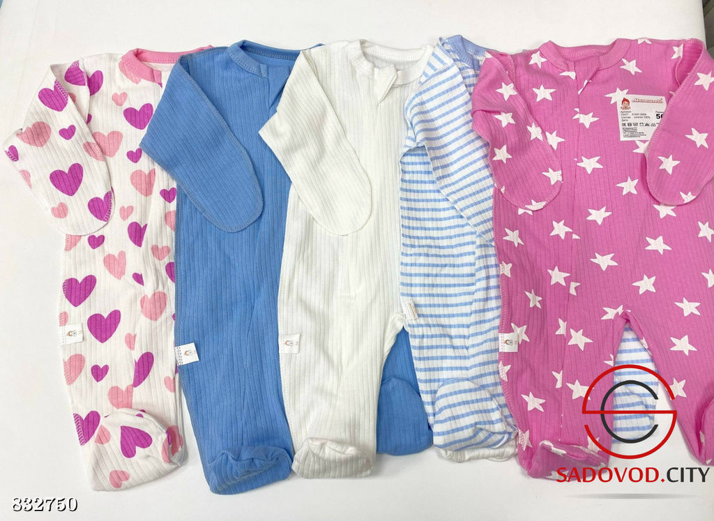 Комбинезон для малышей из хлопка