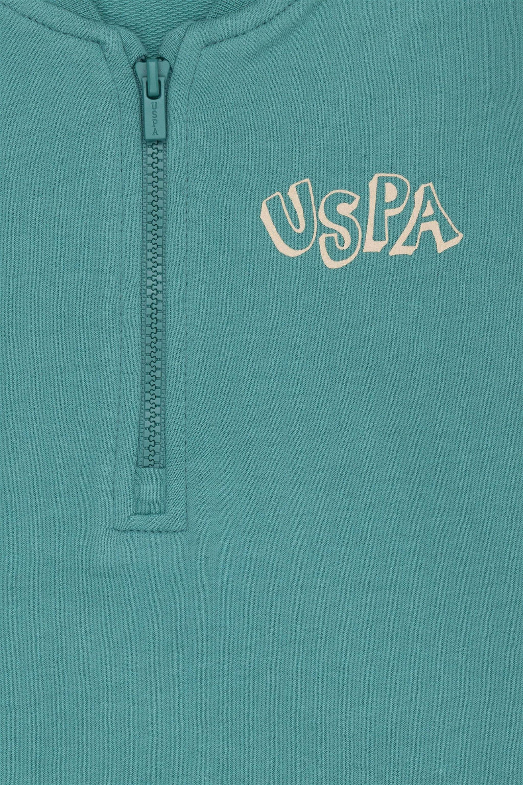 U. S. Polo Assn / Детский мятный свитшот с круглым вырезом - U.s. polo assn фото 3