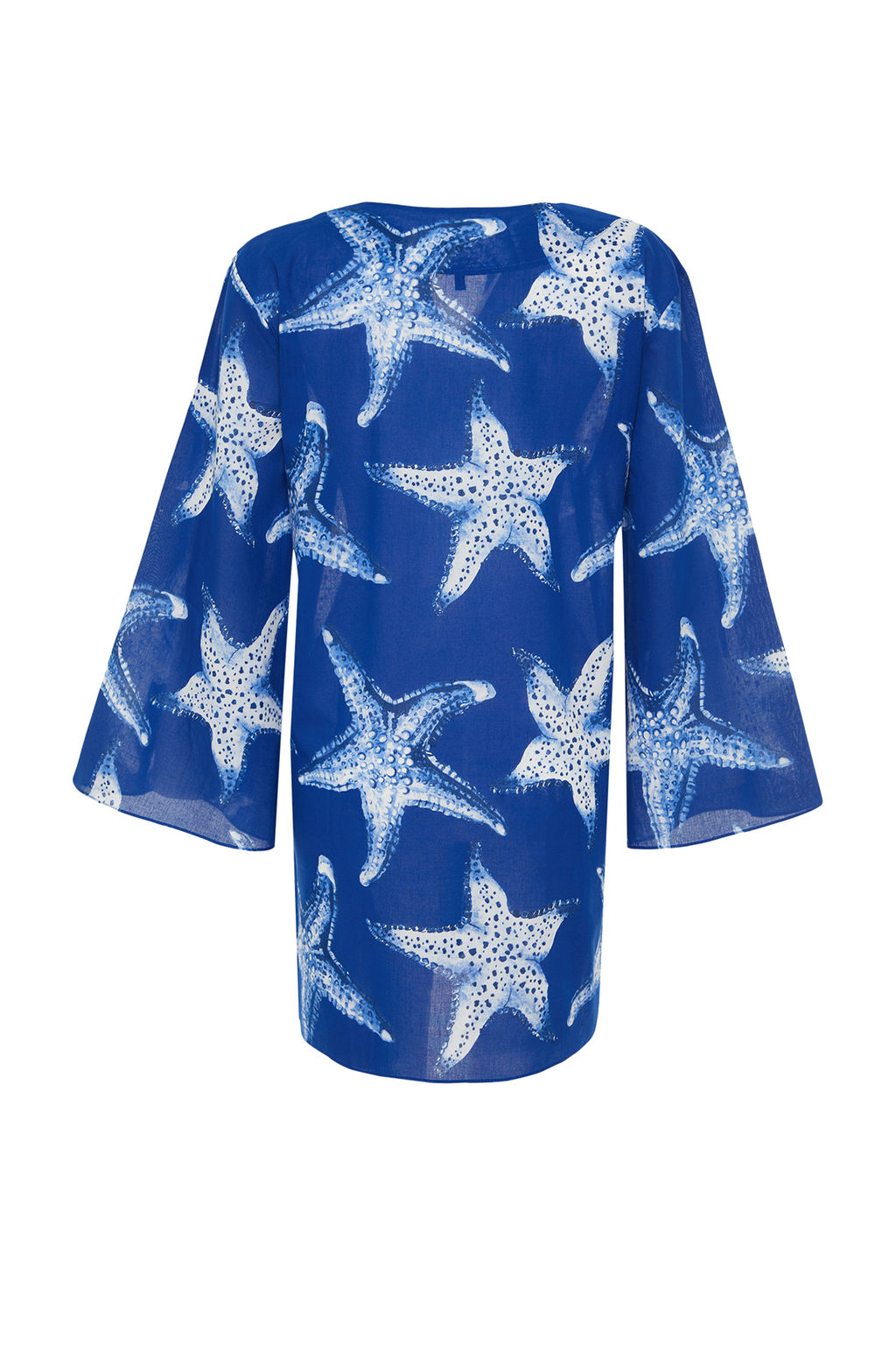 TRENDYOLMILLA Su Alt? Desenli Genis Kal?p Maxi Dokuma %100 Pamuklu Plaj Elbisesi TBESS24EL00035  фото 8