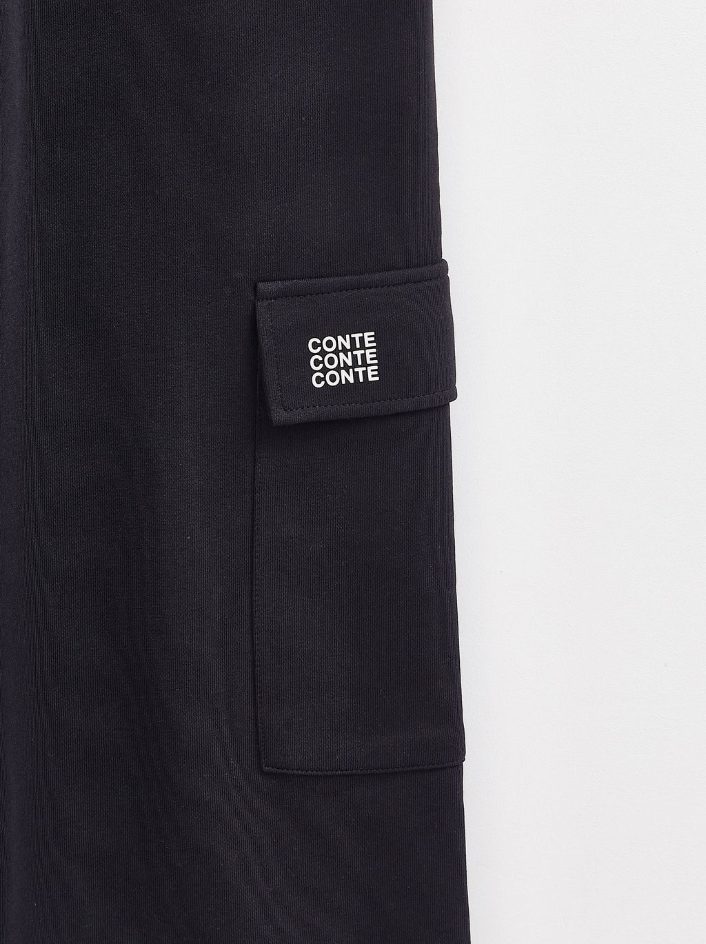 CONTE Брюки из футера с накладными карманами LBK 2584 black - Conte elegant фото 7