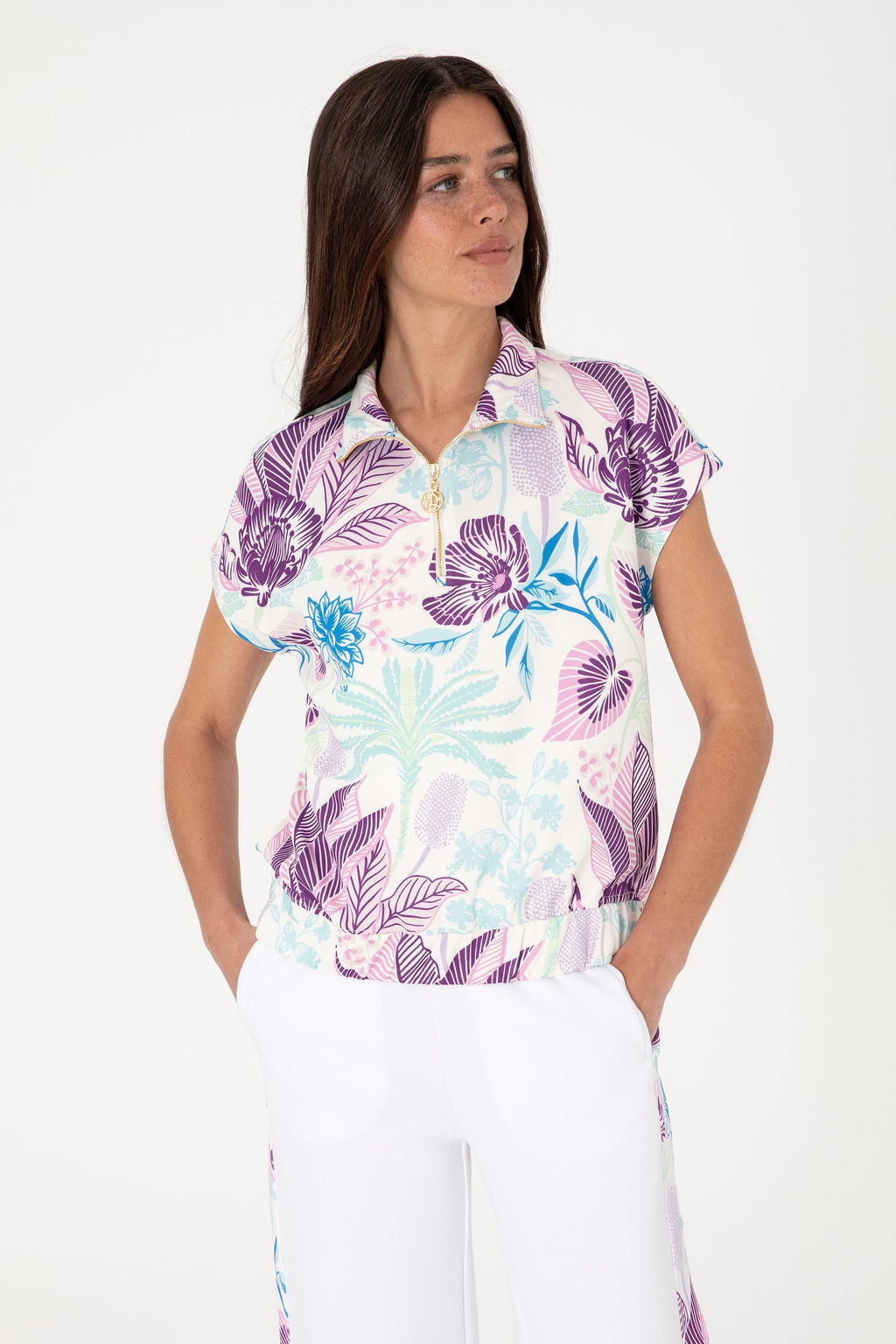 Kad_n Lila Sweatshirt Sepette S_rpriz _ndirim - U.s. polo assn фото 3