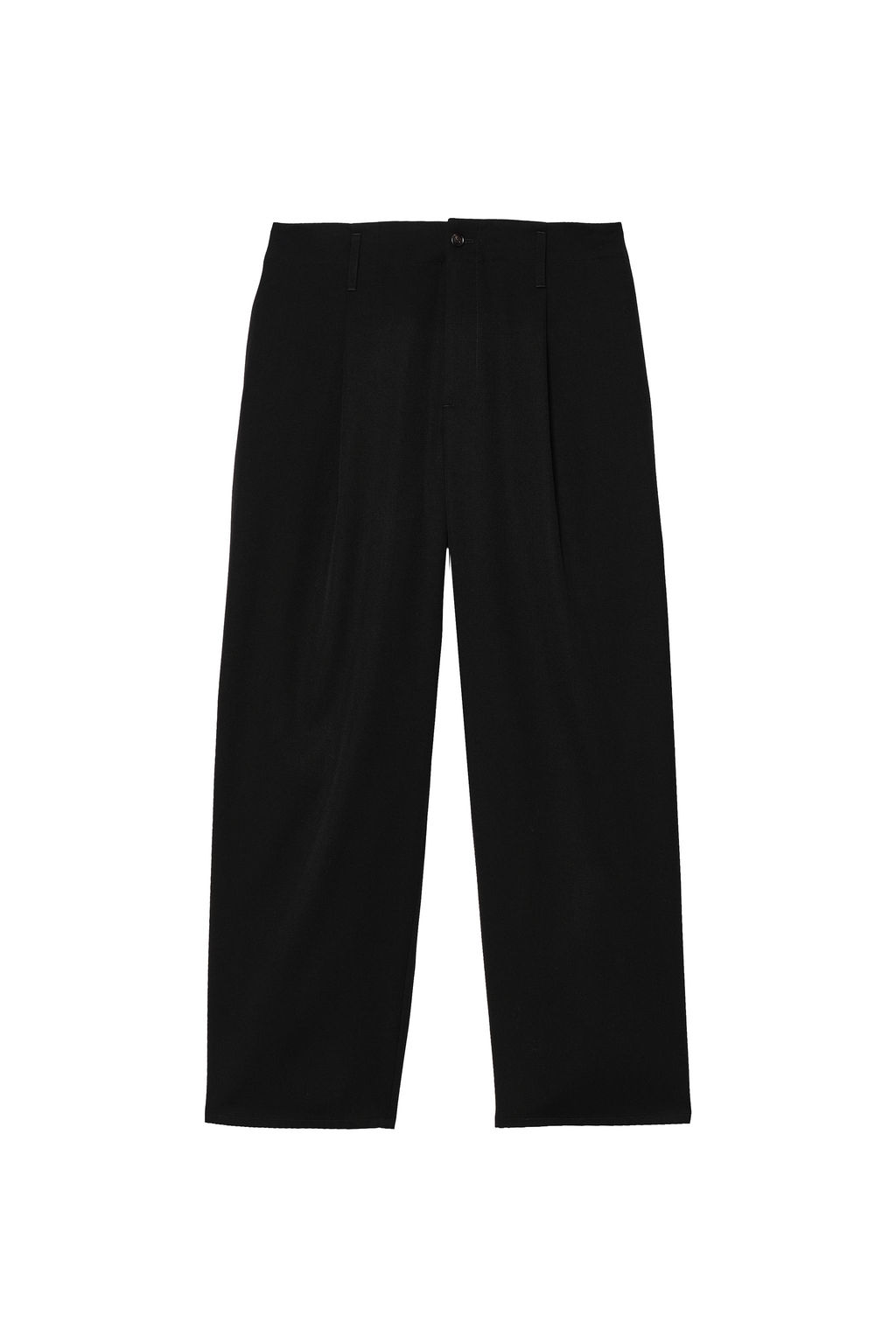 PANTAL?N STRAIGHT FIT TRAJE 100% LANA / Negro - Zara фото 3