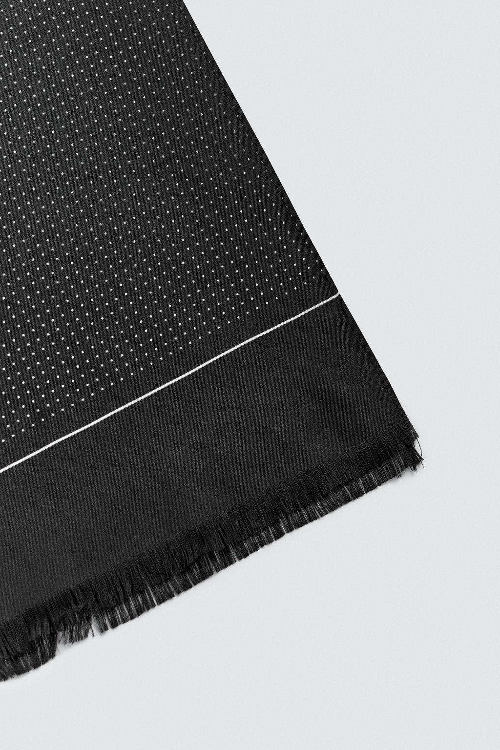 100% SILK POLKA DOT SCARF - Zara фото 3