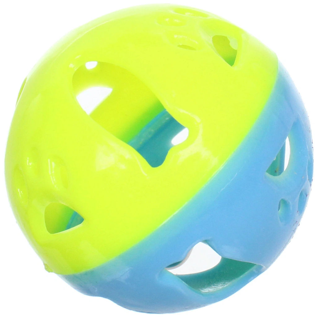 Цена за 6 шт. Игрушки для кошек в наборе 3шт "ИГРУЛИК", цвет синий и зеленый,