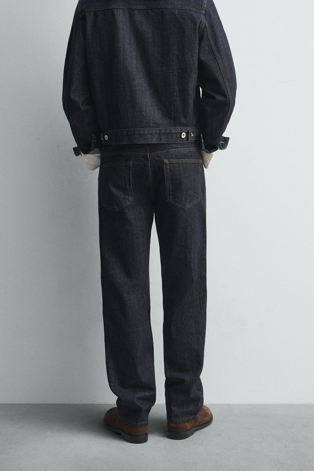 LIMITED EDITION RELAXED STRAIGHT-LEG JEANS - Zara фото 3