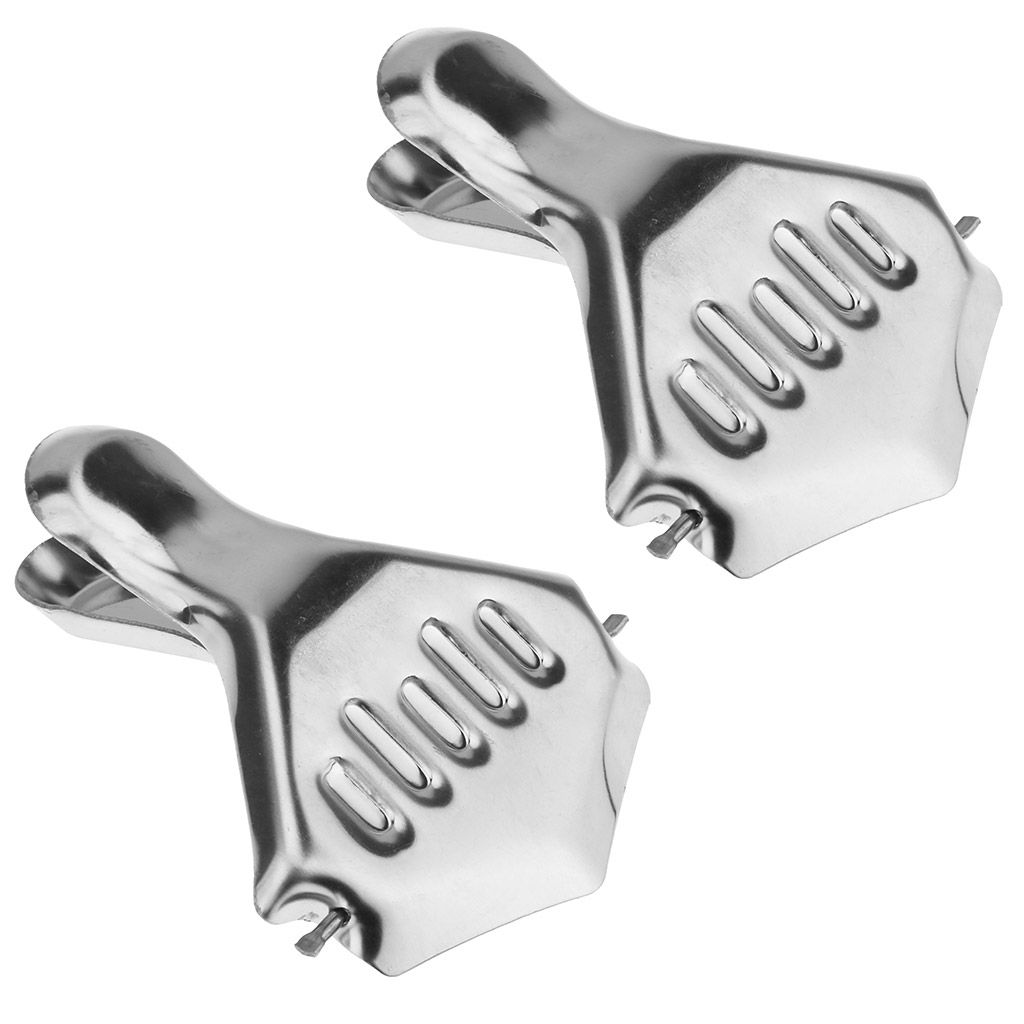 Соковыжималка для лимона из нержавеющей стали, 6,6х8х3,5см, ручная, 2 штуки, в блистере (Китай) - Домашняя мода фото 2