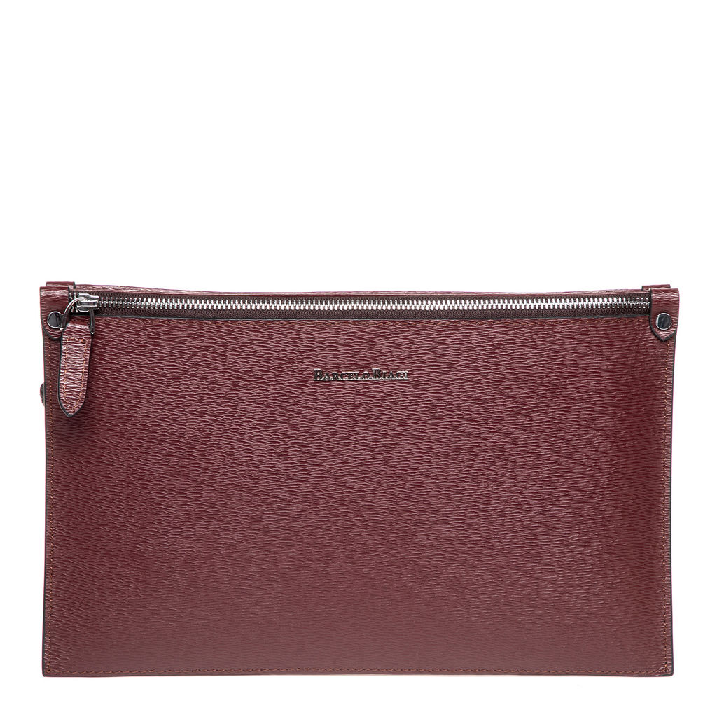807-3 red, мужской кожаный клатч Barcelo Biagi