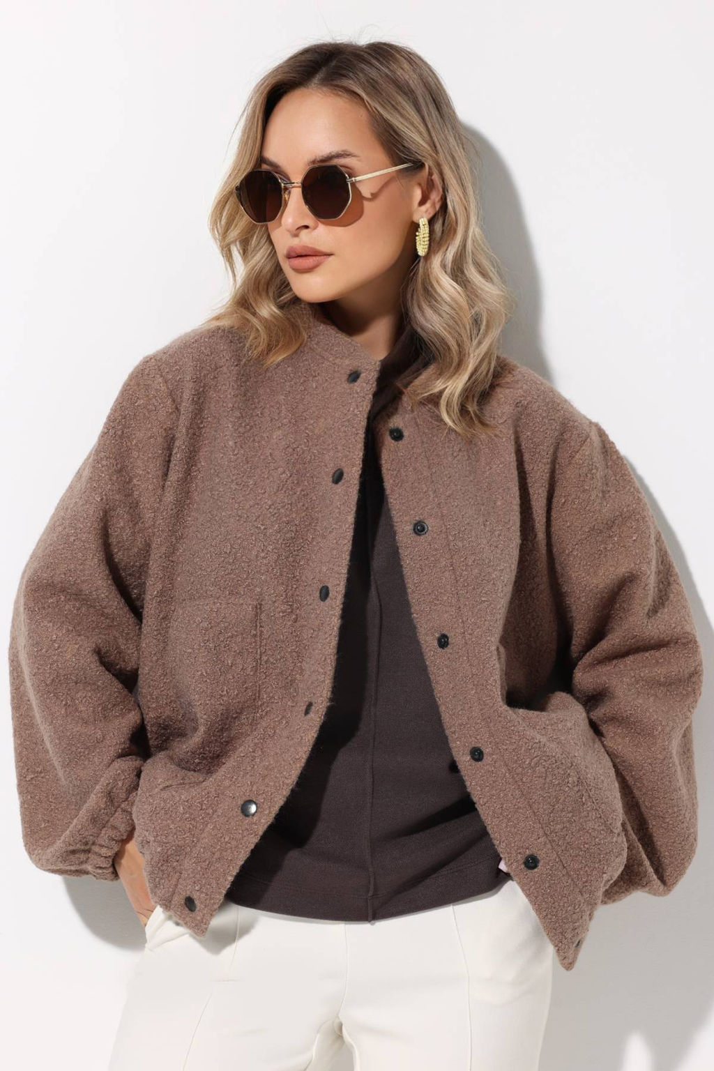 Жакет женский 4311/02/Кофейный - Rise фото 6