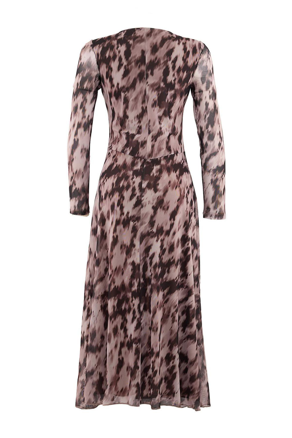 TRENDYOLMILLA Kahverengi Bask?l? Buzgu / Drape Maxi Orme Elbise TWOAW25EL00408 фото 3