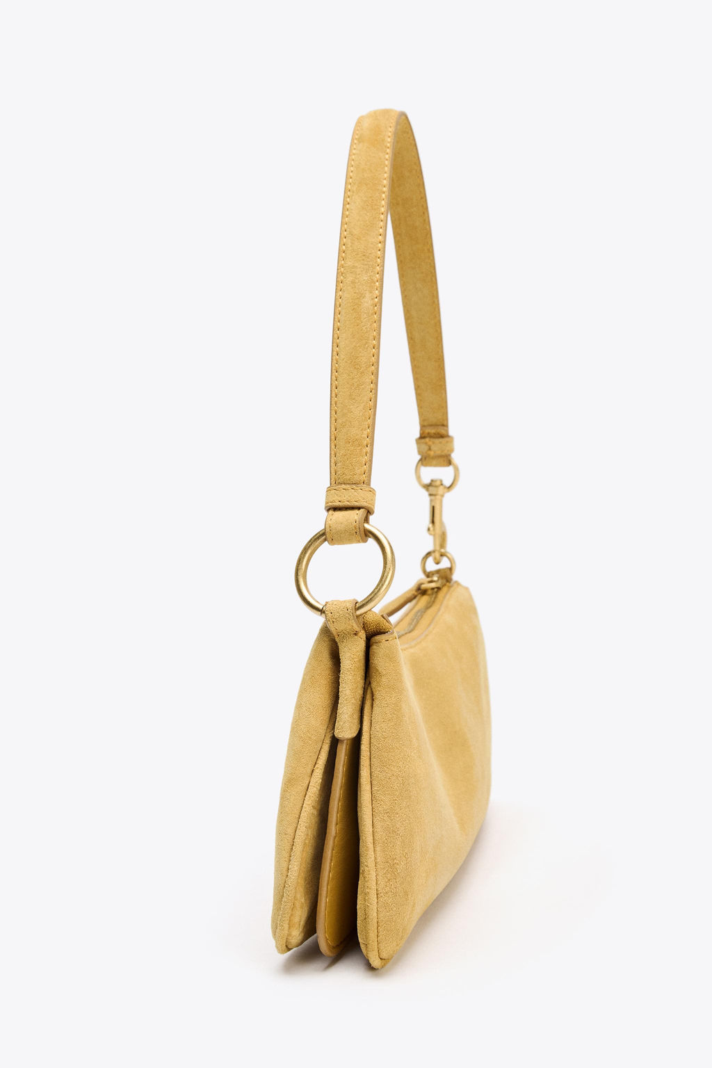LEATHER SHOULDER BAG - Zara фото 5