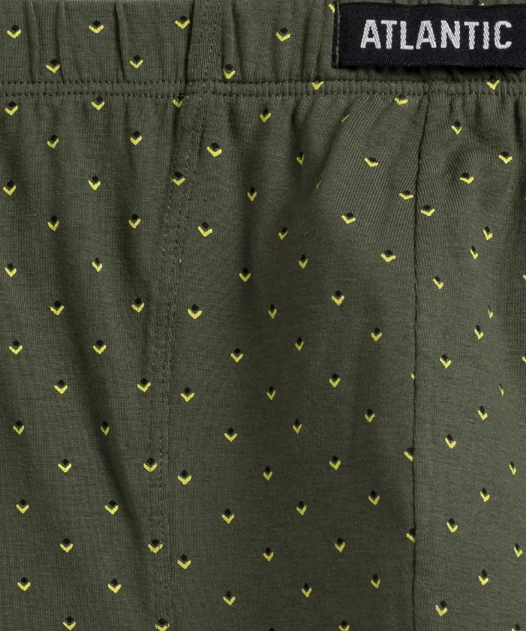 ATLANTIC 3MH-192 Трусы шорты Tie - набор 3 шт. графитовый + черный + серый  фото 4