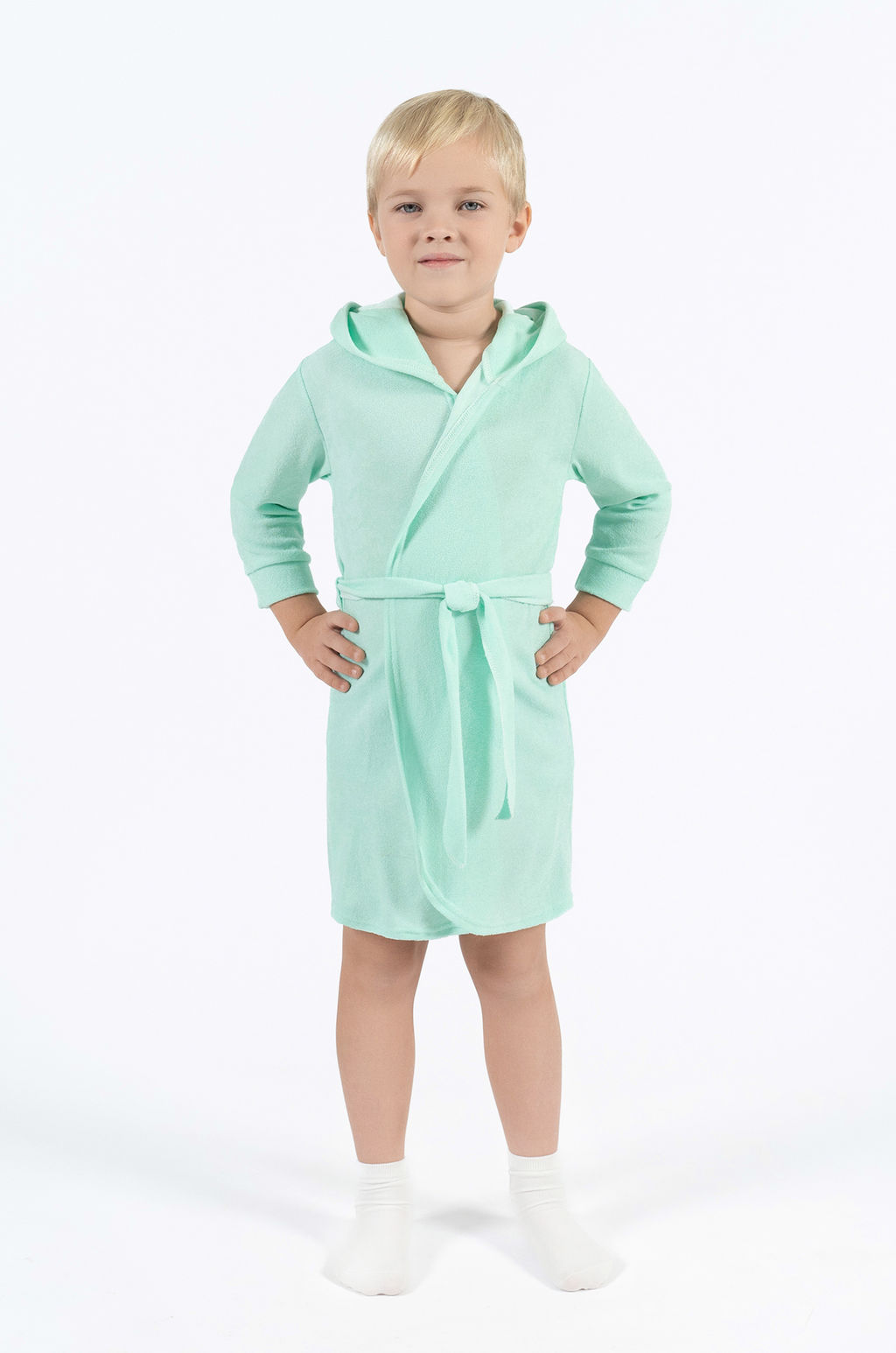 Халат детский ментол 908/1 (134, 68)