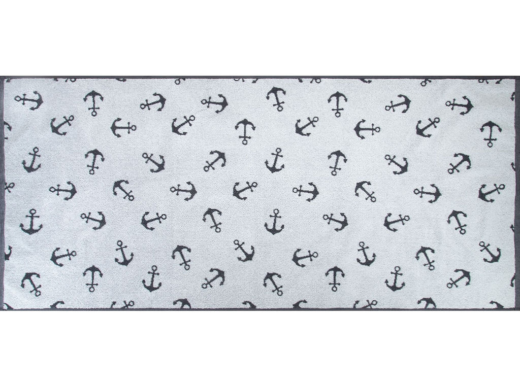 Полотенце махровое 6с102.411ж1 Якоря(антрацит) 67х150см