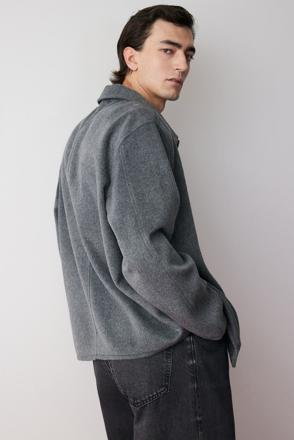 Sobrecamisa cepillada Regular Fit - H&m фото 4