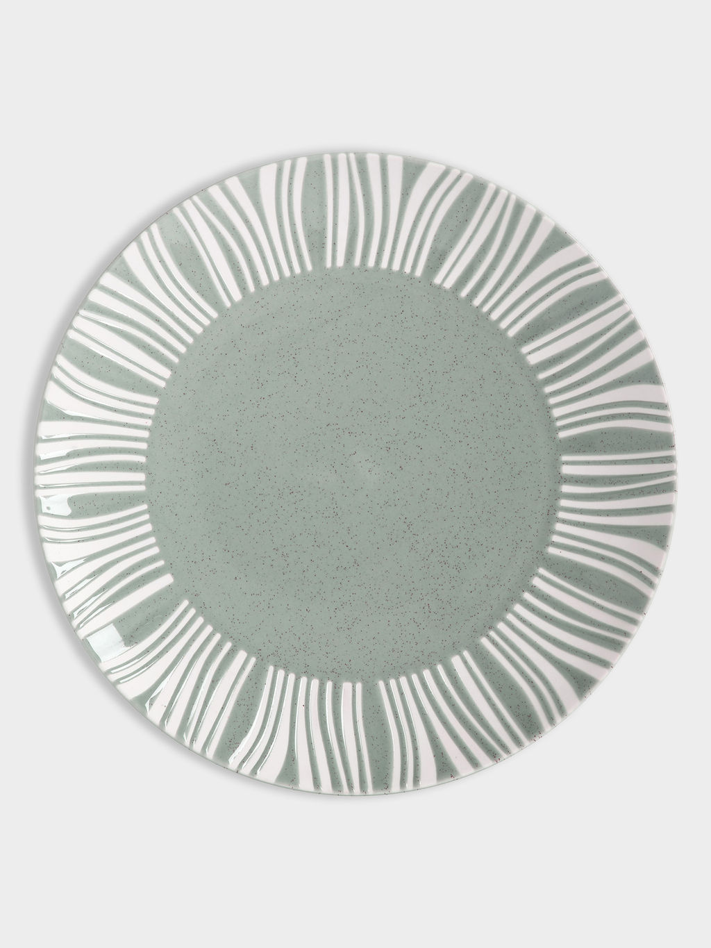Тарелка обеденная Solaris серо-зеленая 27,5 см - Maxwell & Williams фото 2
