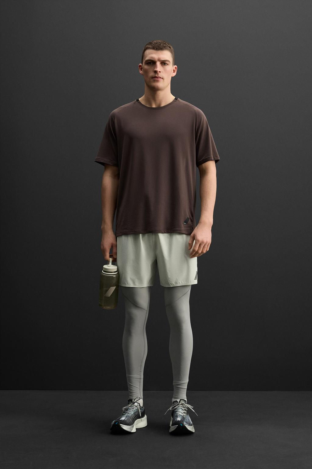 TRAINING TEXTURED T-SHIRT - Zara фото 29