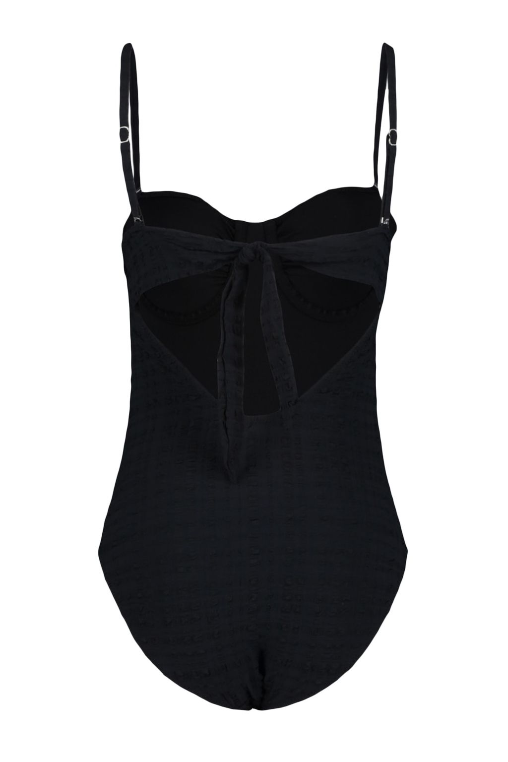 TRENDYOLMILLA Siyah Balkonet Dokulu Regular Mayo TBESS23MA00102 фото 10