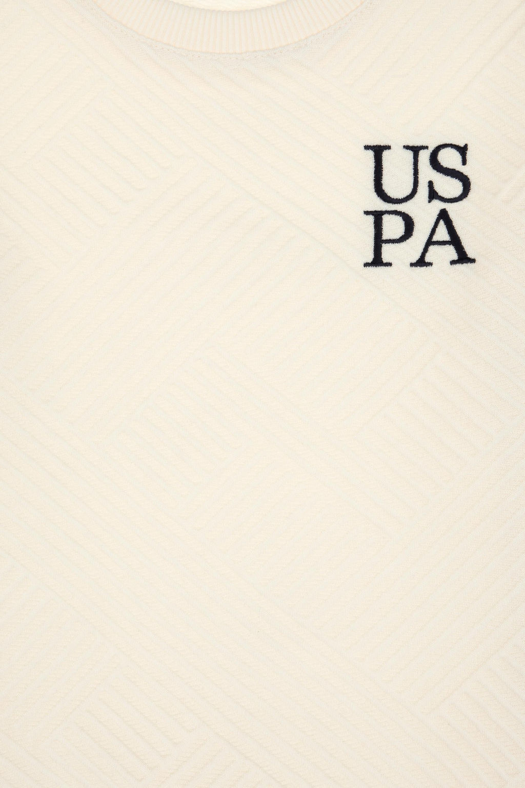 Erkek _ocuk Krem Bisiklet Yaka Sweatshirt - U.s. polo assn фото 4