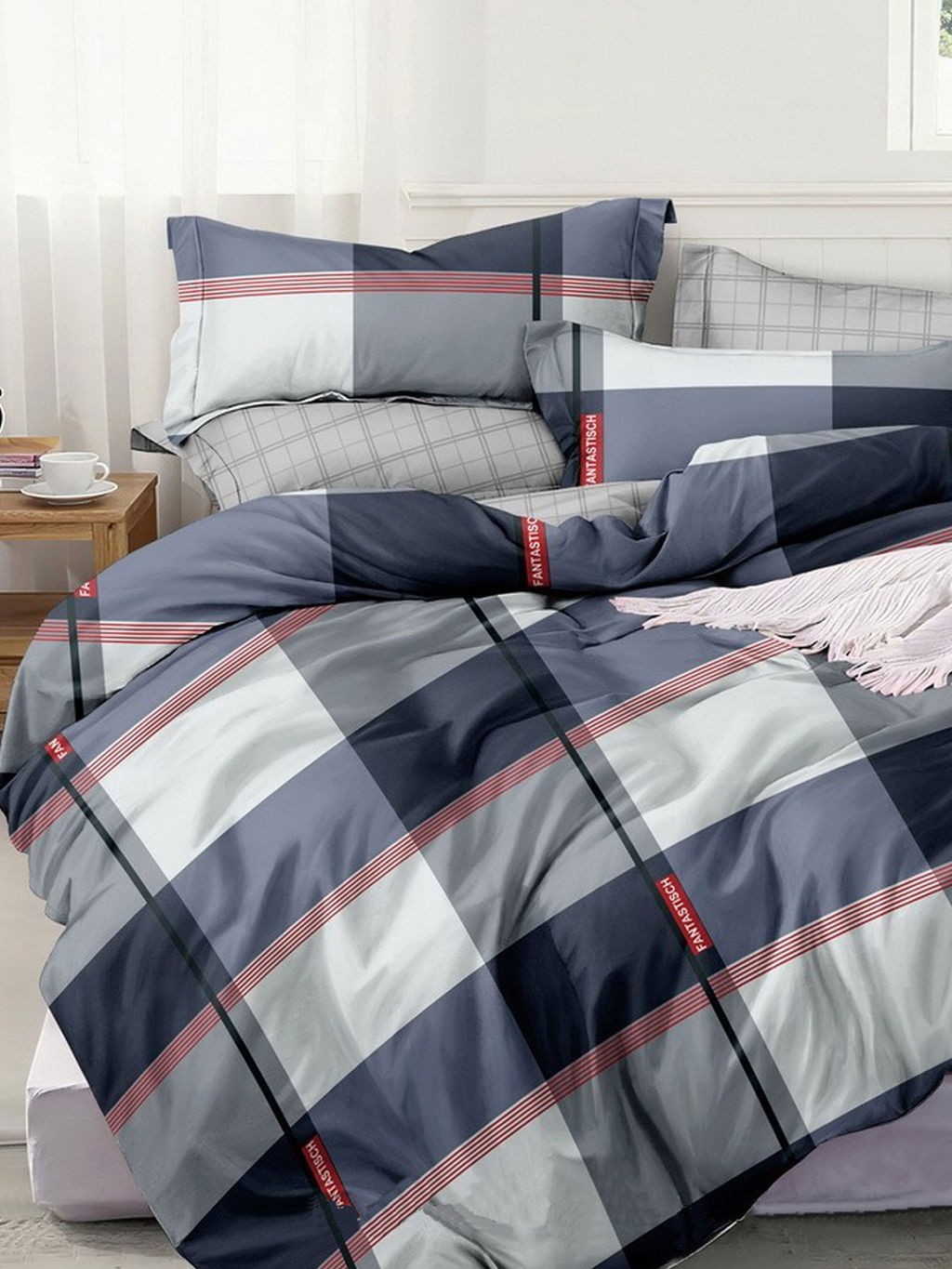 КПБ Поплин Эксклюзив - Уодсворт 2 сп. с Евро простыней (нав.70х70)