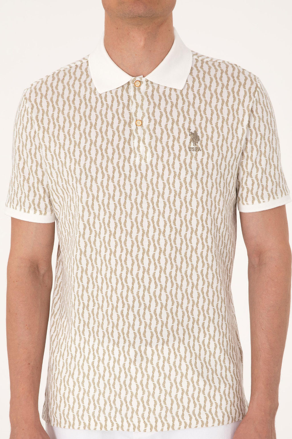 Erkek A__k Haki Ti__rt - U.s. polo assn фото 6