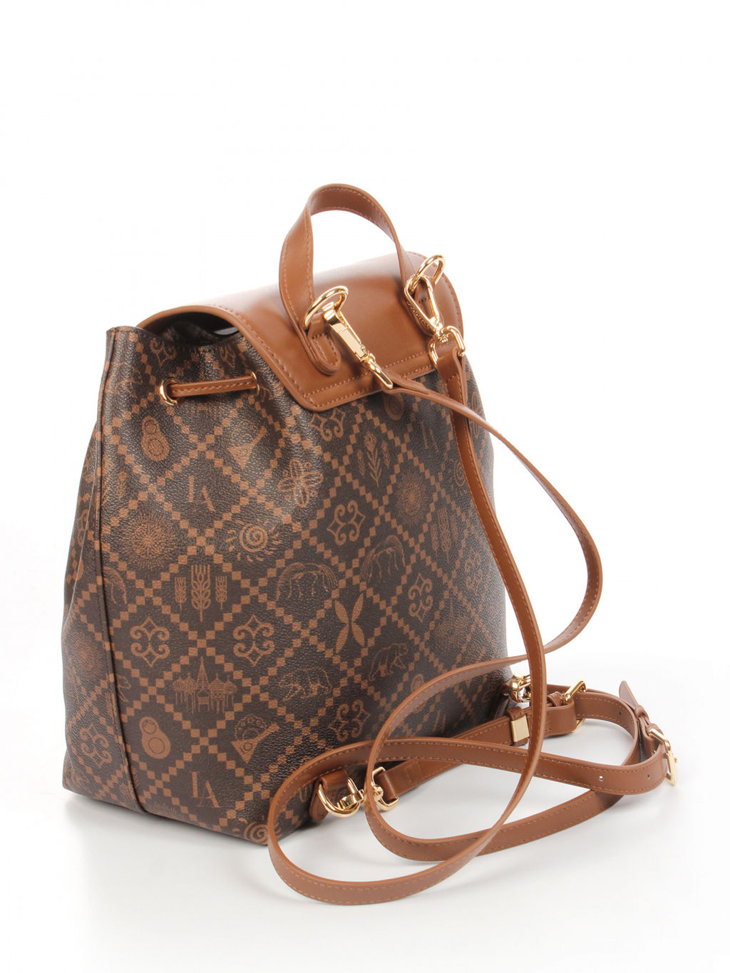 LACCOMA рюкзак АС7304-Россия-шоколад эко кожа хлопок