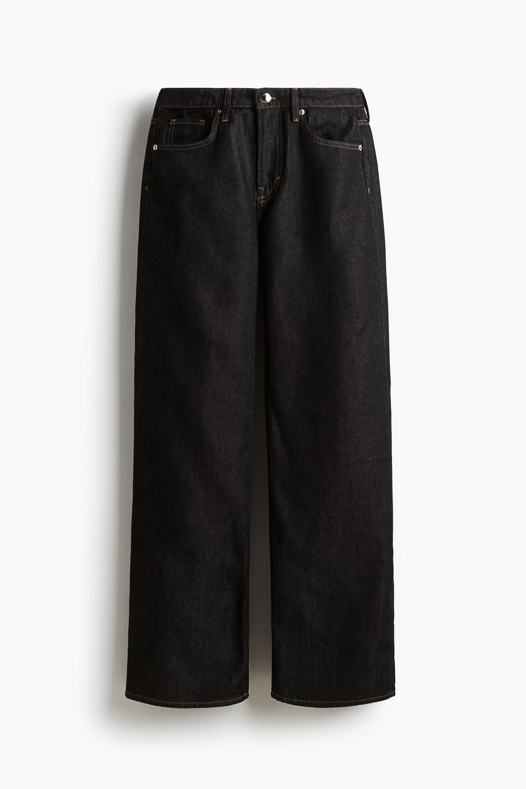 Feather Soft Wide Regular Jeans - H&m фото 4