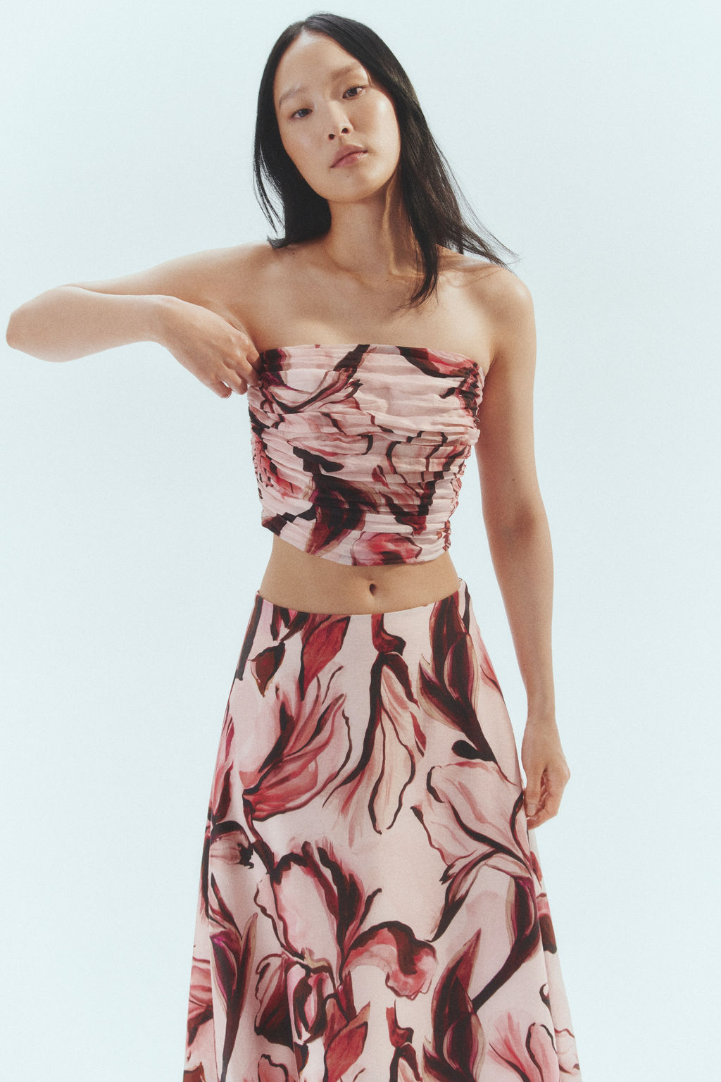 Top bandeau cropped - H&m фото 4