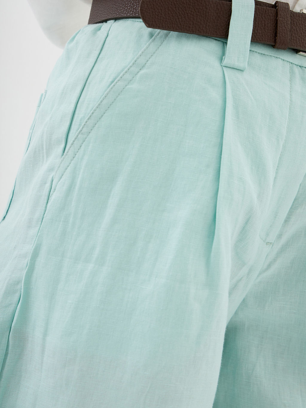 Женские льняные Шорты - Mossmore фото 36