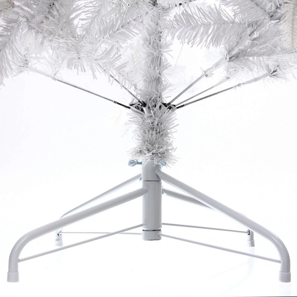 Ёлка "Мальва" 210 см, ПВХ, резина (820 веток), Белая