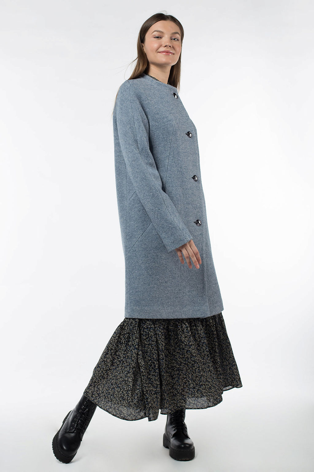 Пальто женское демисезонное - El podio фото 4