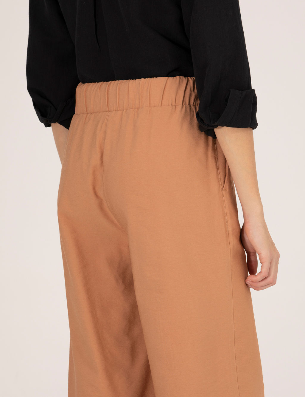 Kahverengi Loose Fit Pantolon