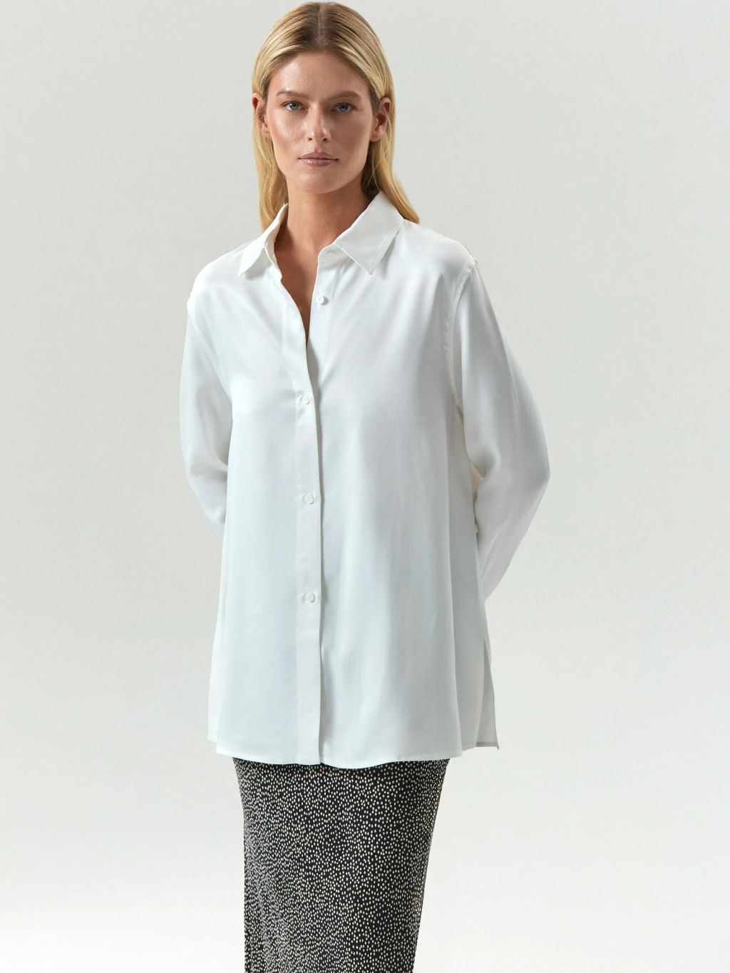 Рубашка из 100% вискозы, B3053/atlas - Emka фото 2