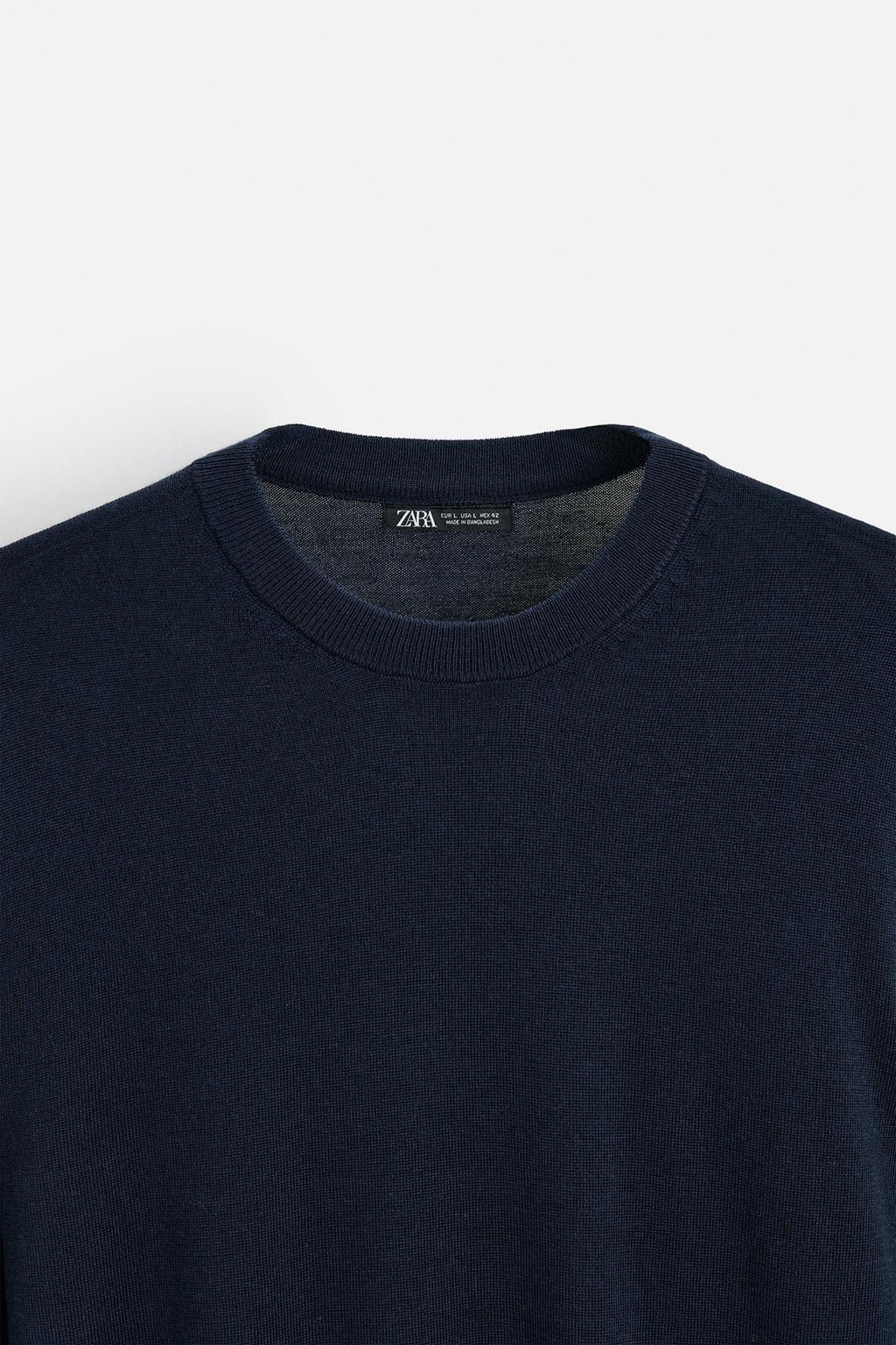 MERINO WOOL SWEATER - Zara фото 9