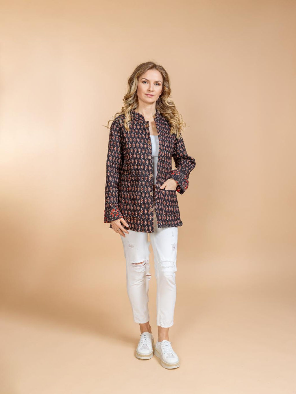 Жакет двухсторонний стеганый № 900-25 (Лето 2025) - Ганг фото 5