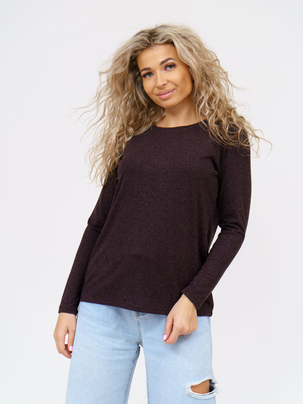 262/1 Пуловер "Коричневый"