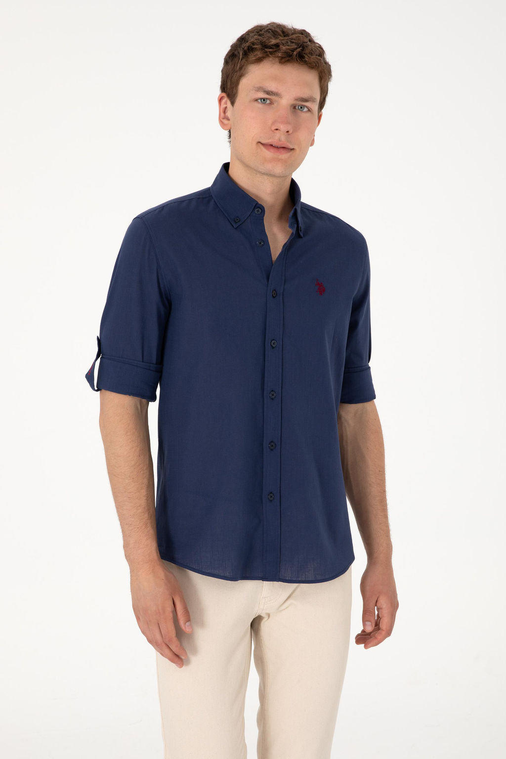 Erkek Lacivert Uzun Kollu Basic G_mlek Sepette S_rpriz _ndirim - U.s. polo assn фото 12