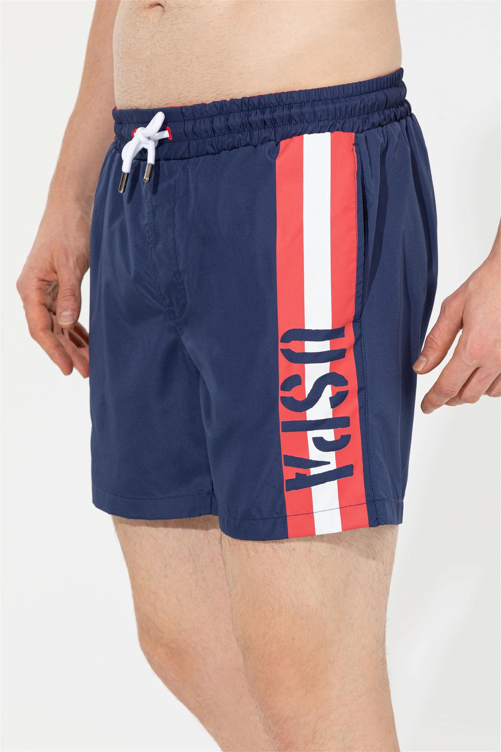 U. S. Polo Assn Мужские темно-синие шорты для плавания - U.s. polo assn фото 7