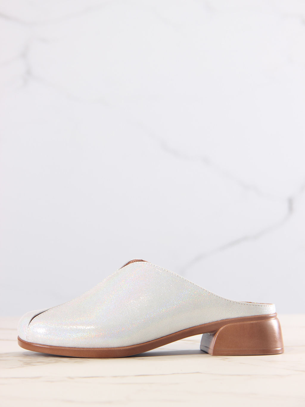 Сабо 3200.25294br.Белый ибица+коричневый