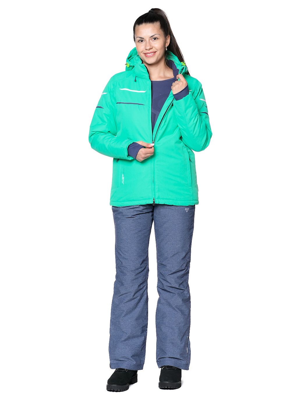 Костюм B-8629 Зеленый