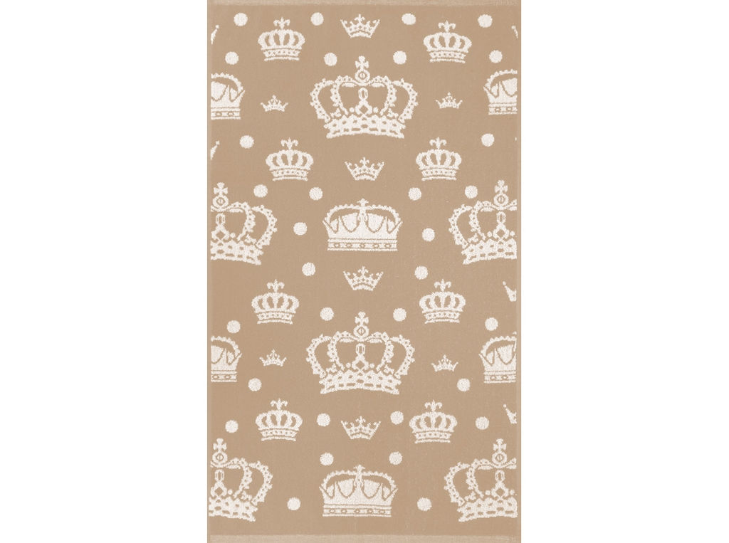 6с103.512ж2 Королевский принт (лён3) Полотенце махровое 50х90см