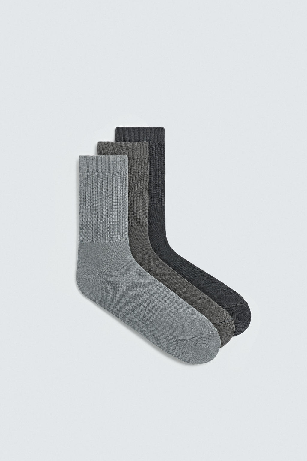 3-PACK OF RIBBED SOCKS - Zara фото 2